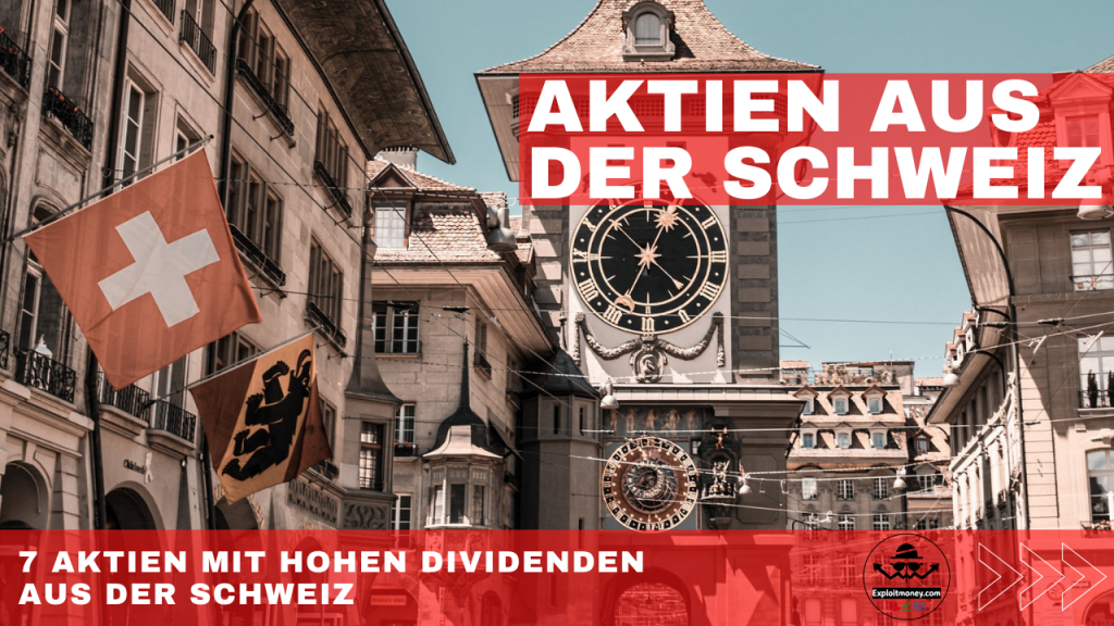 Schweizer Aktien mit hohen Dividenden